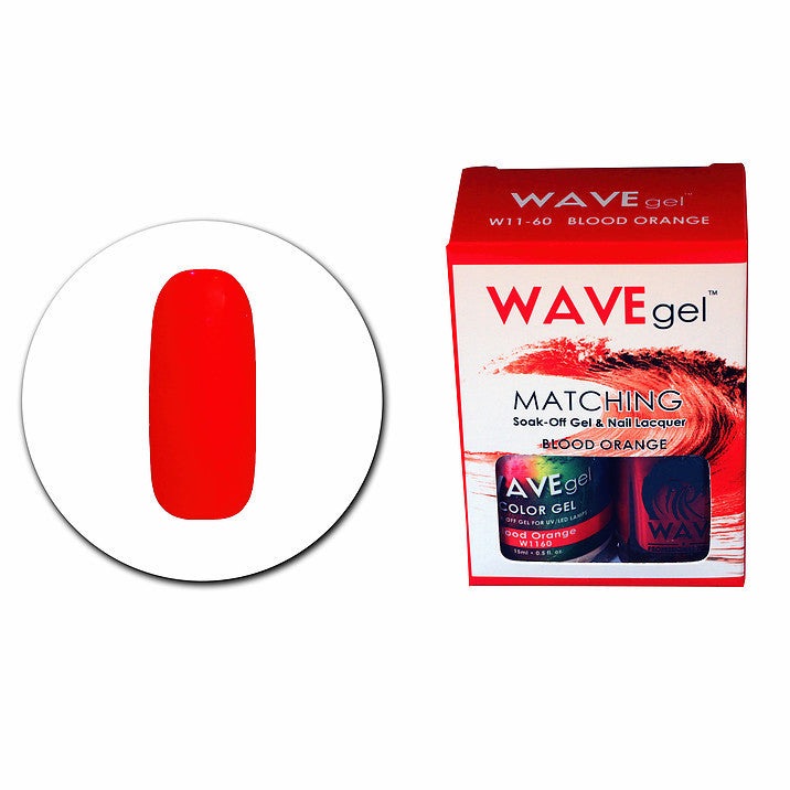 Matching -Blood Orange W1160 Diamond Nail Supplies