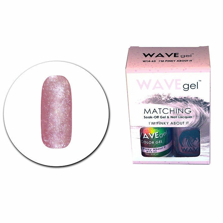 Matching -I'm Pinky About It W1463 Diamond Nail Supplies