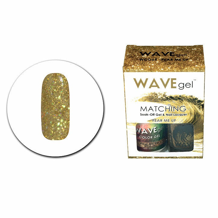 Matching -Pear Me Up WCG65 Diamond Nail Supplies