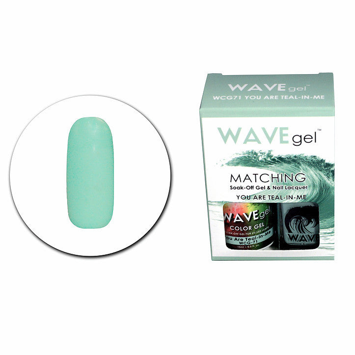 Matching -You Are Teal N'Me WCG71 Diamond Nail Supplies