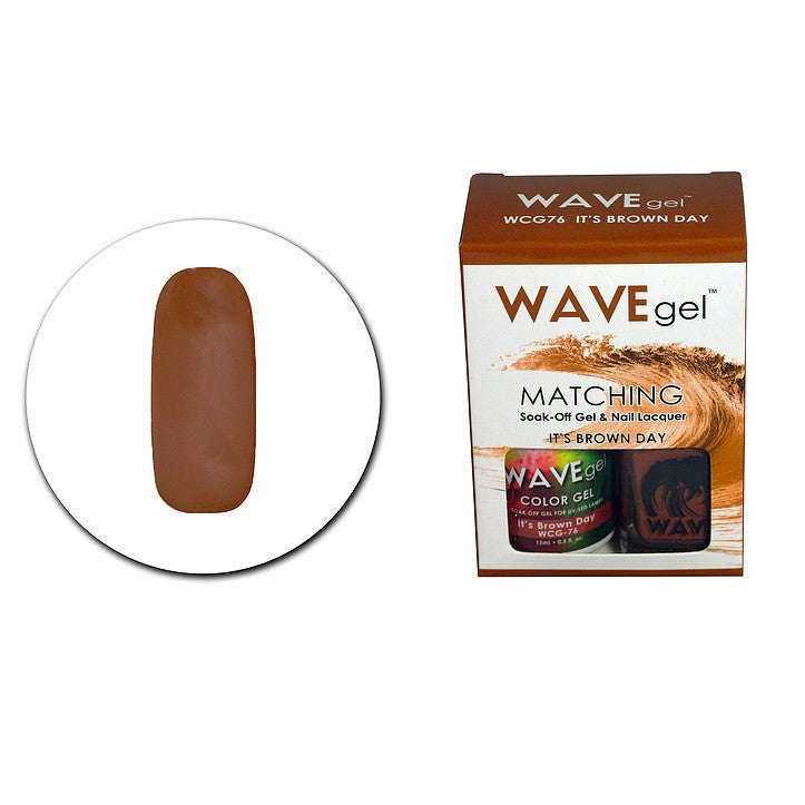 Matching -It's Brown Day WCG76 Diamond Nail Supplies