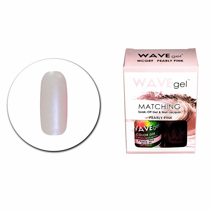 Matching -Pearly Pink WCG89 Diamond Nail Supplies