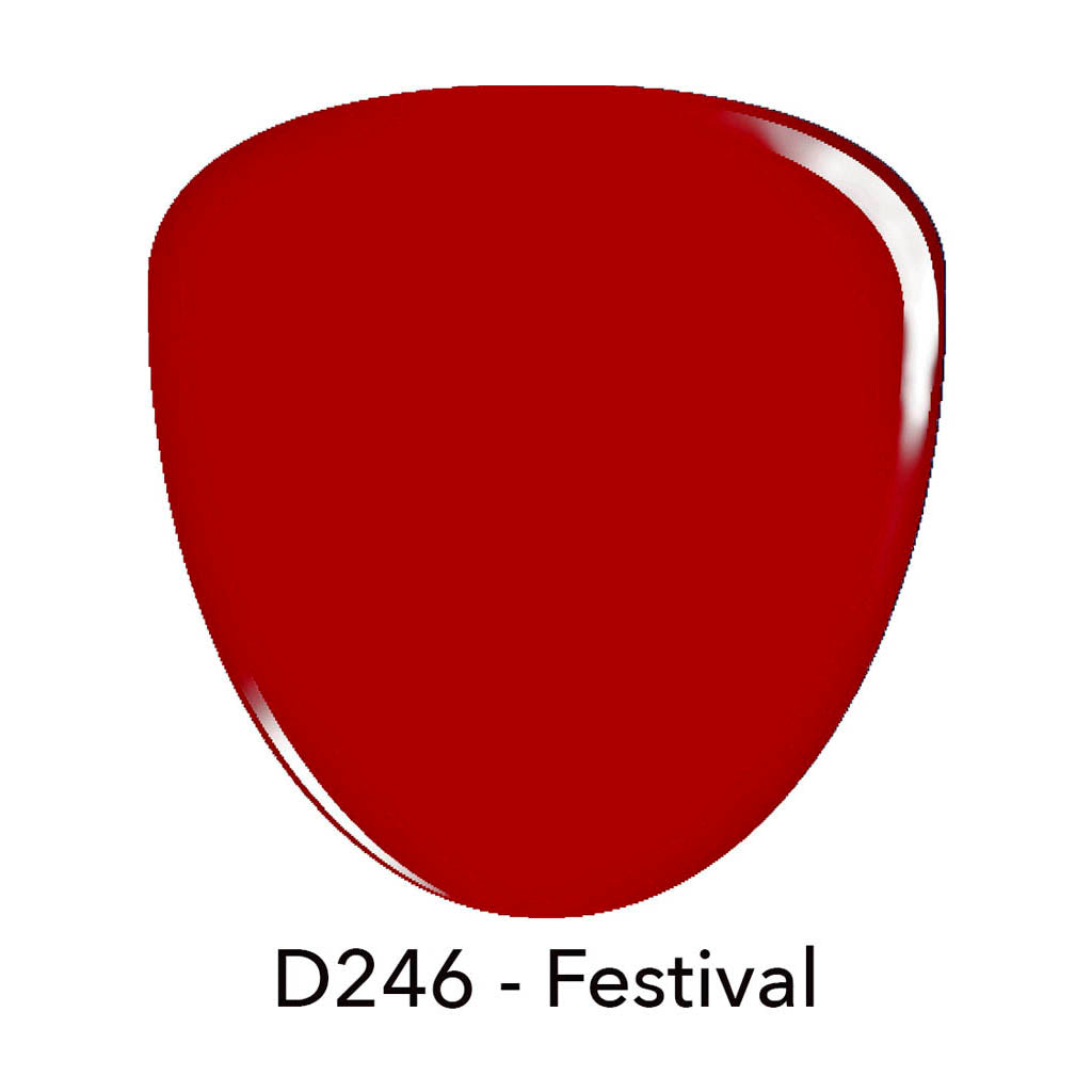 Dip Powder Swatch - D246 Festival