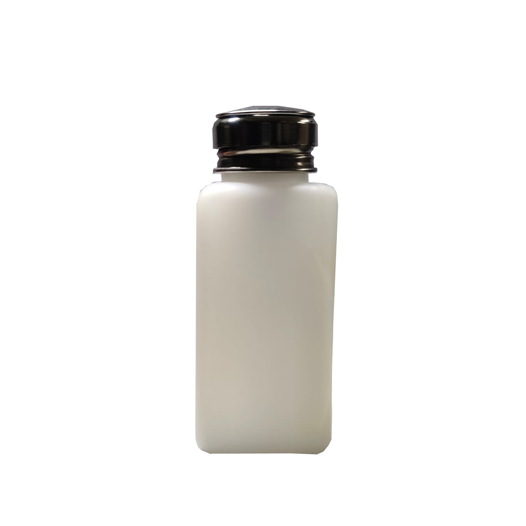 Plastic Bottle with Liquid Pump White