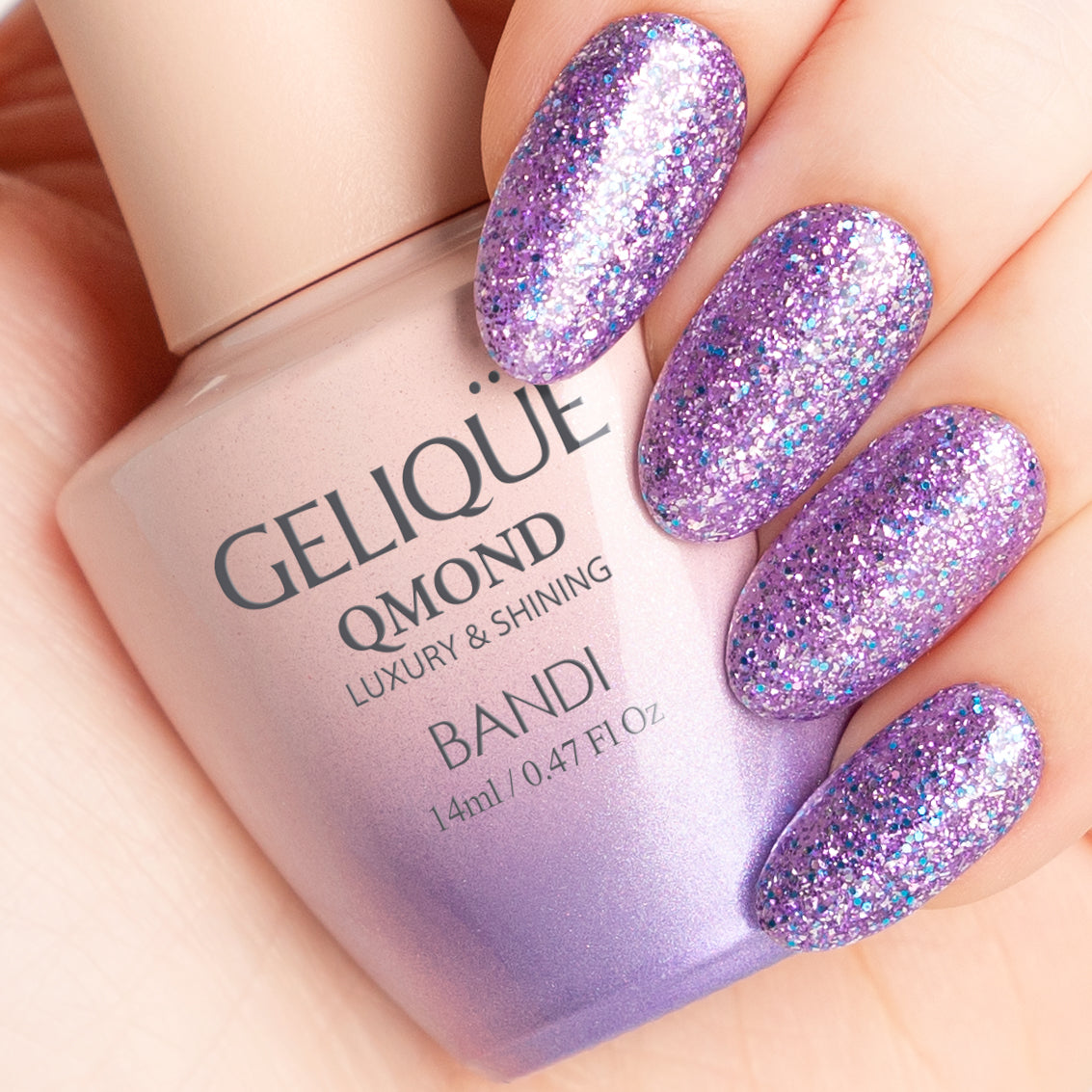 Gelique Qmond - GP349 Sparkling Purple