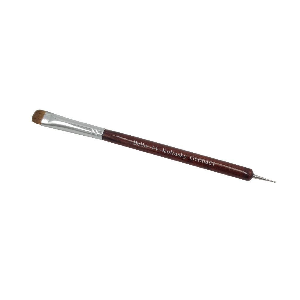 Bella French Brush 14 - Germany Wooden With Dotter