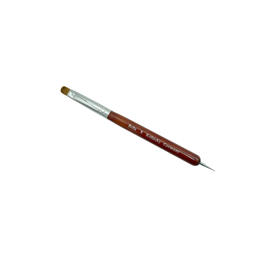 Bella French Brush 08 - Germany Wooden With Dotter