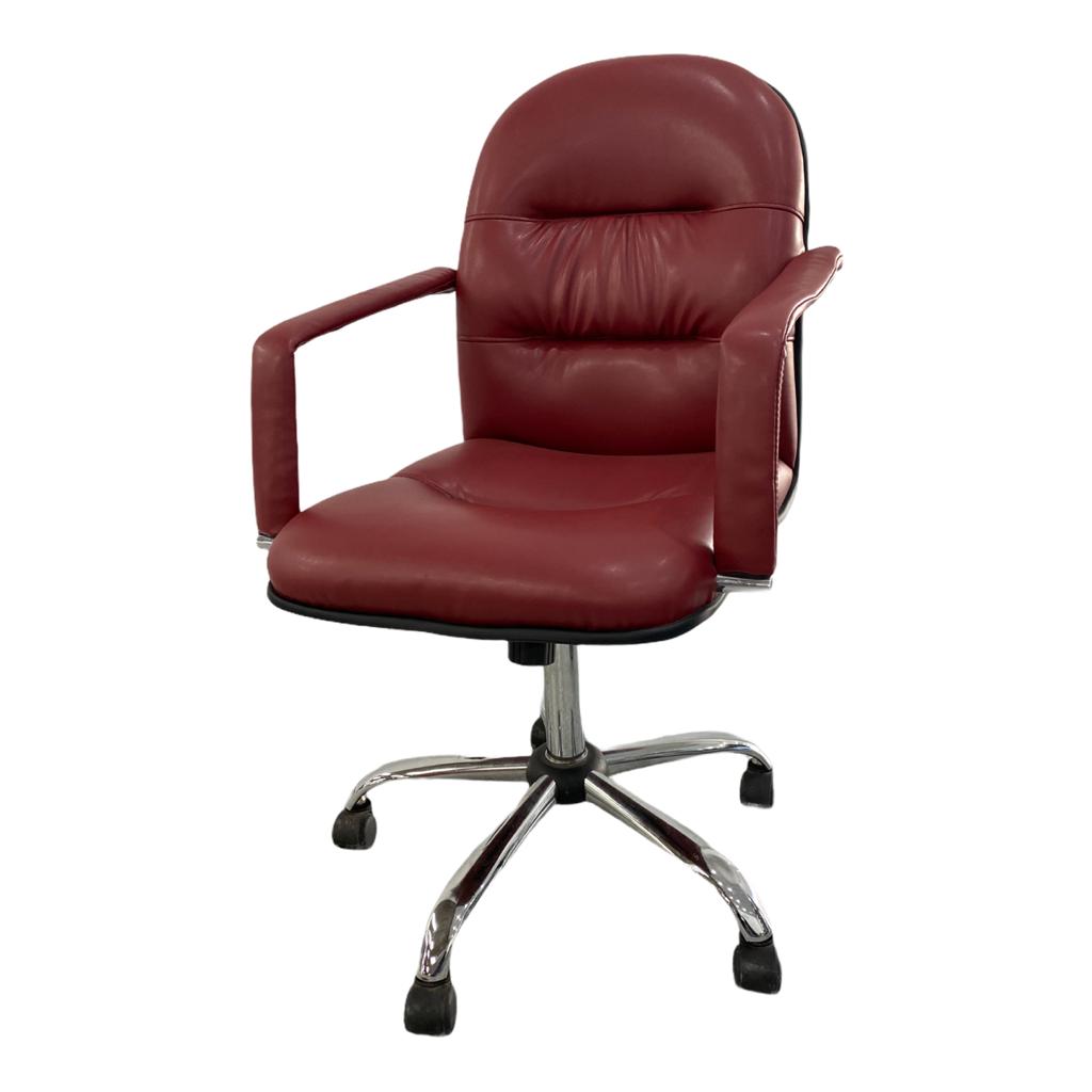 Customer Chair CP03 - Burgundy