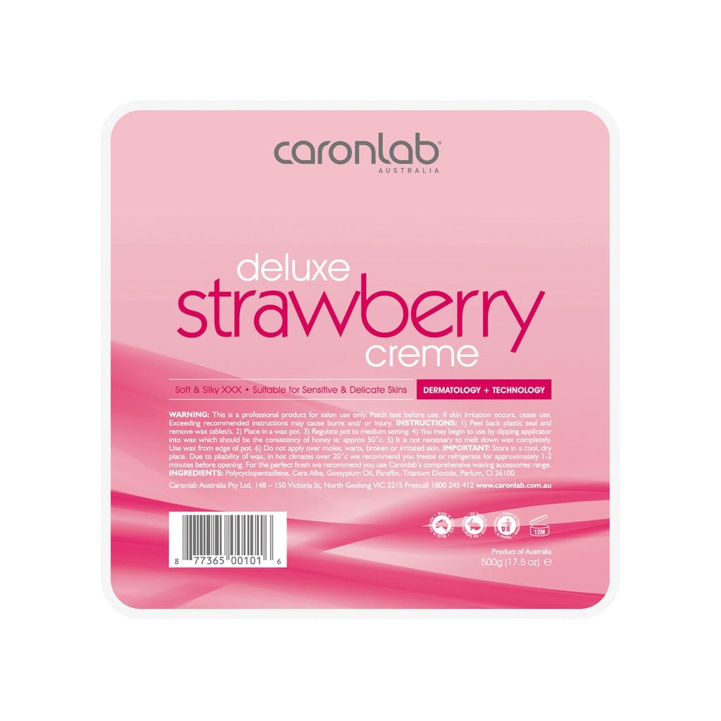 Strawberry Crème Hard Wax pellet Tray 500g