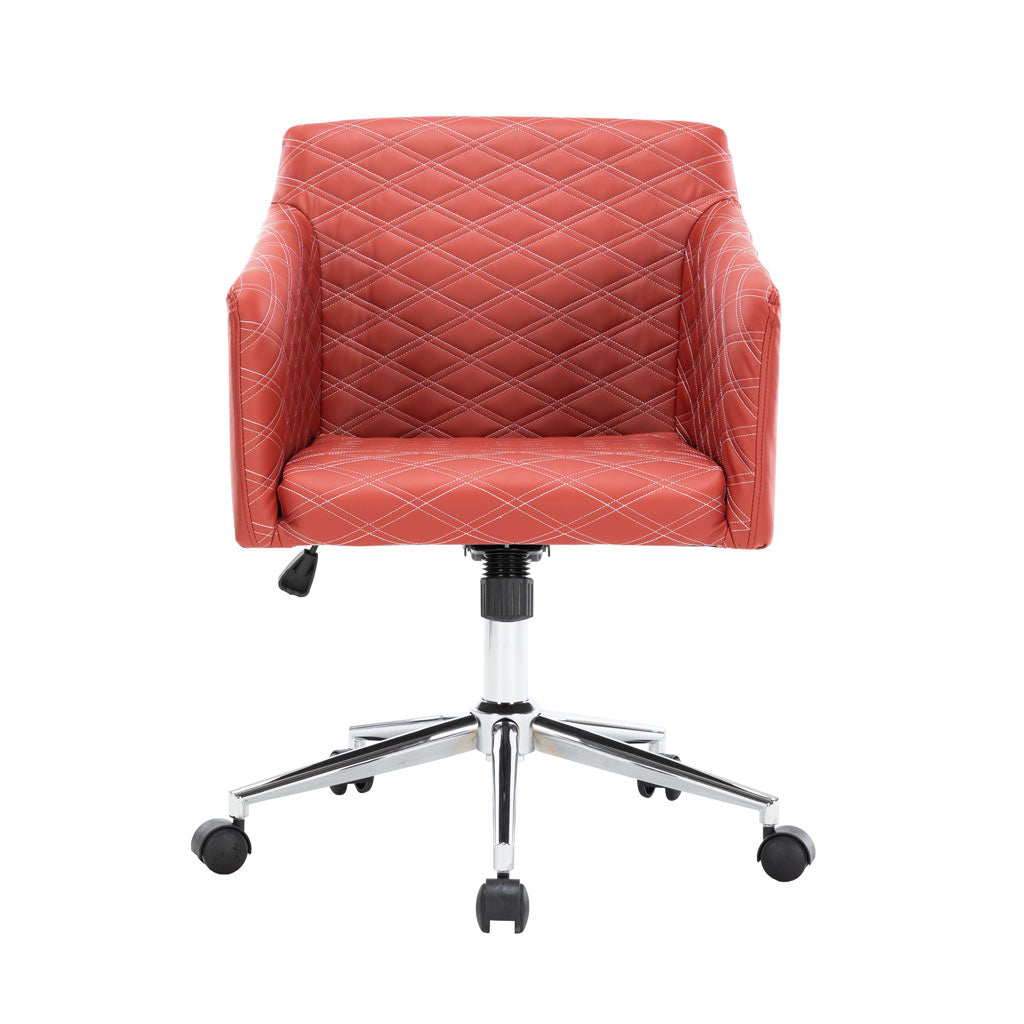 Customer Chair - Double Diamond KY998 Burgundy