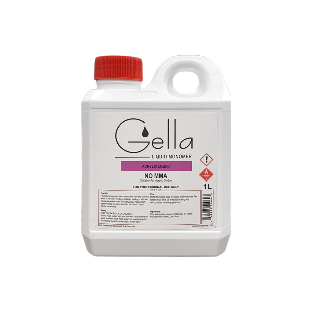Gella Acrylic Liquid Monomer MMA FREE 1L