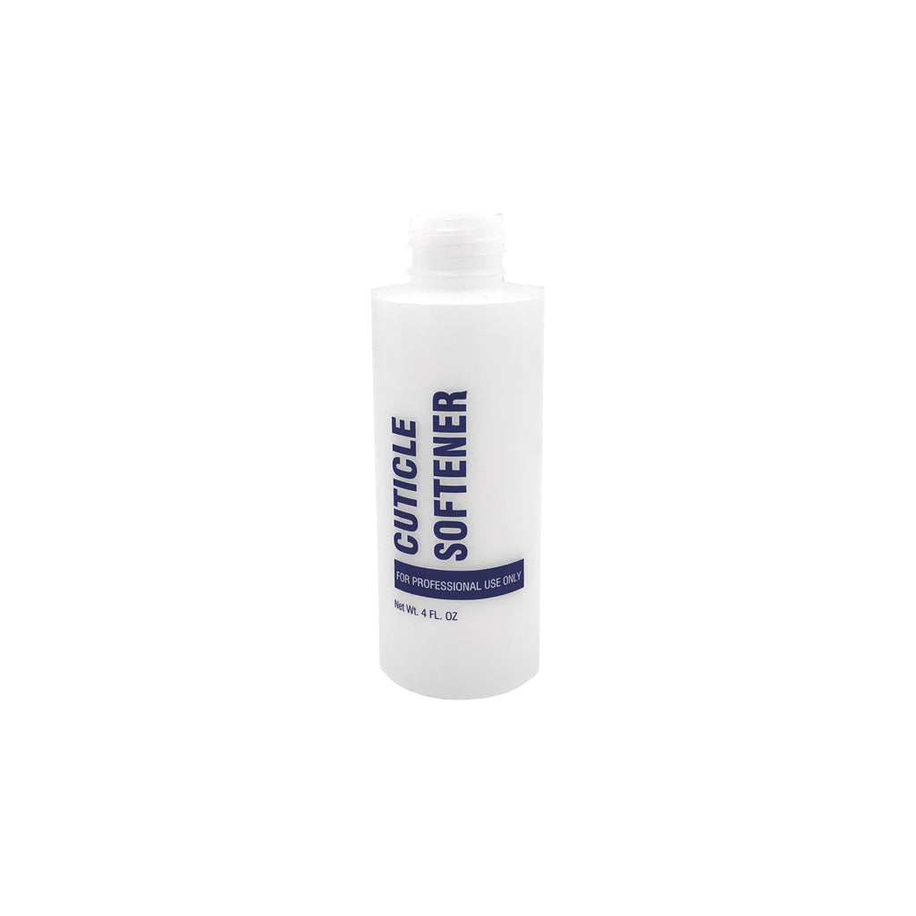 Empty Cuticle Softener Dark Blue Bottle 118ml (4oz)