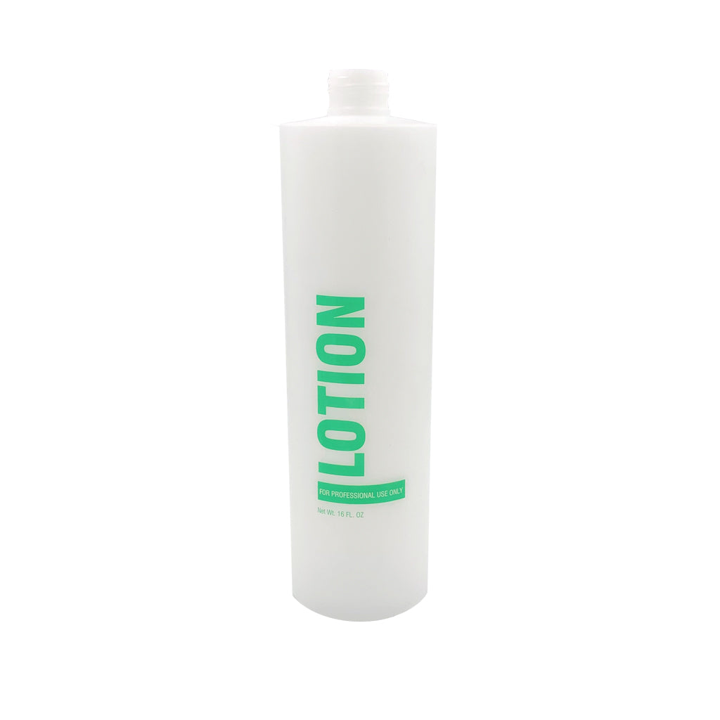 Empty Lotion Green Bottle 473ml (16oz)