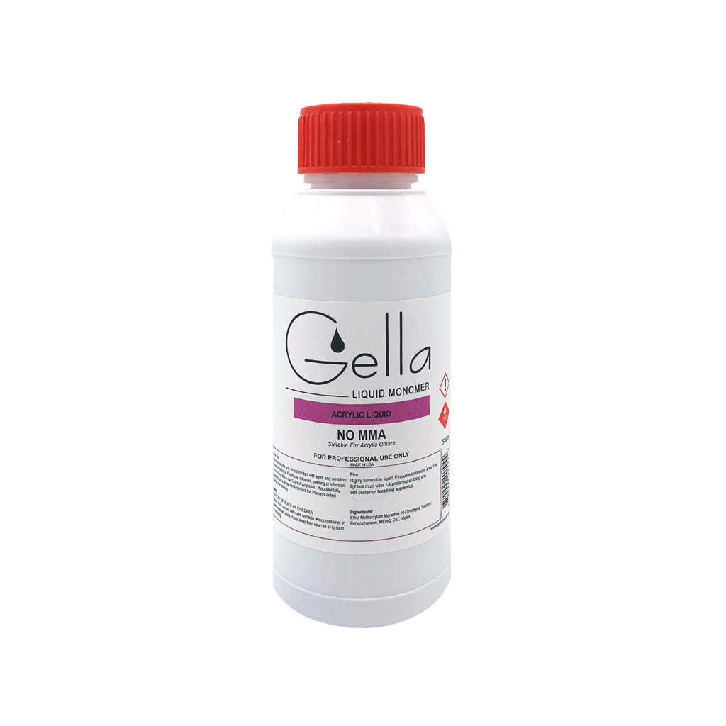 Gella Acrylic Liquid Monomer MMA FREE 500ml