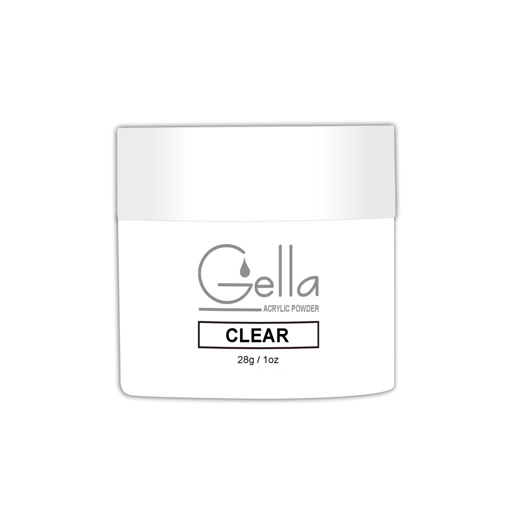 Gella Acrylic Powder - Clear