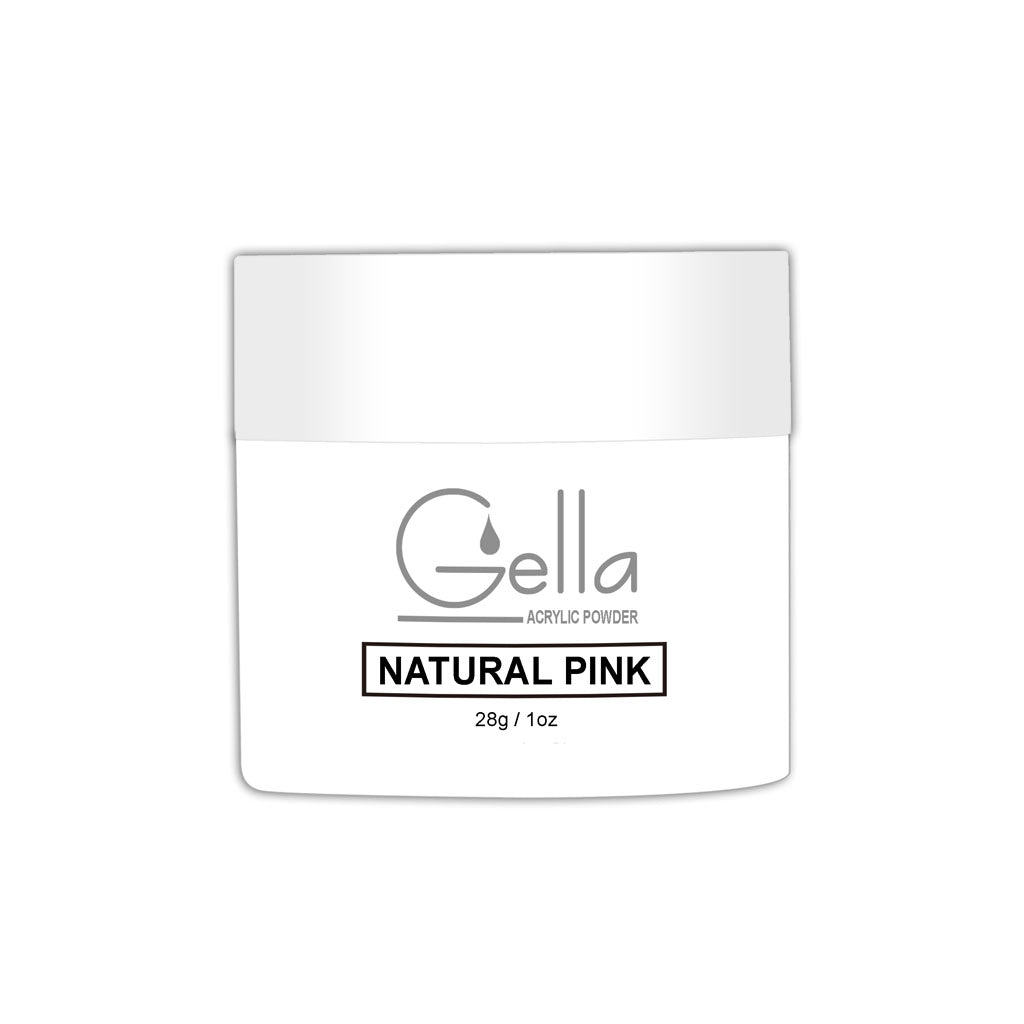 Gella Acrylic Powder - Natural Pink