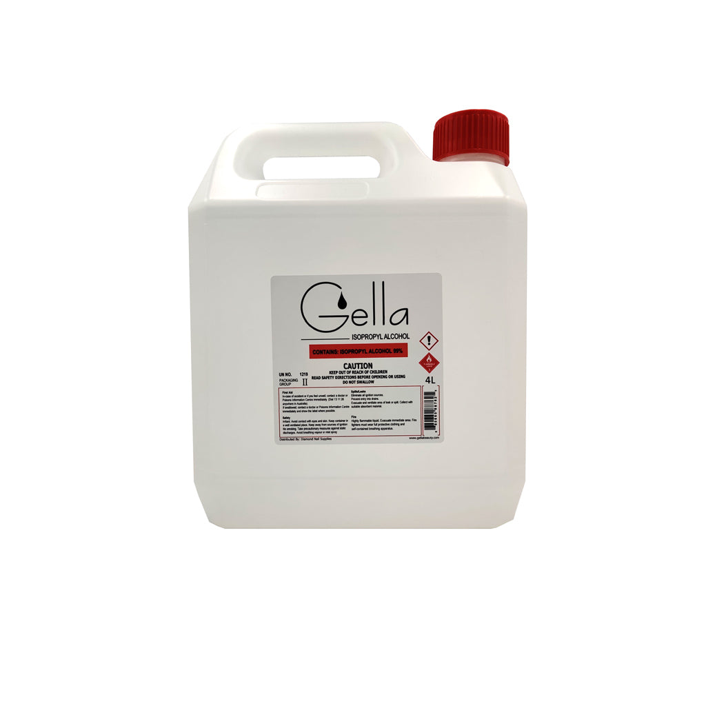 Gella 99% Isopropyl Alcohol IPA 4L