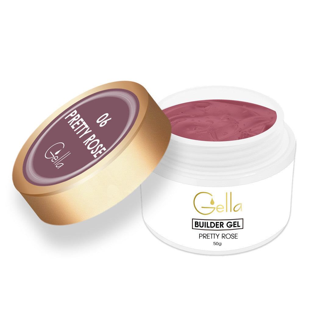 Builder Gel - 06 Pretty Rose Diamond Nail Supplies