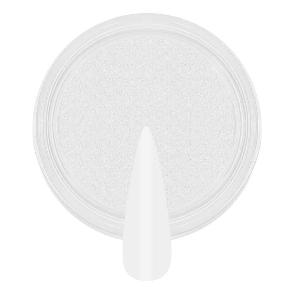 Dip & Acrylic Powder Swatch - D002 White