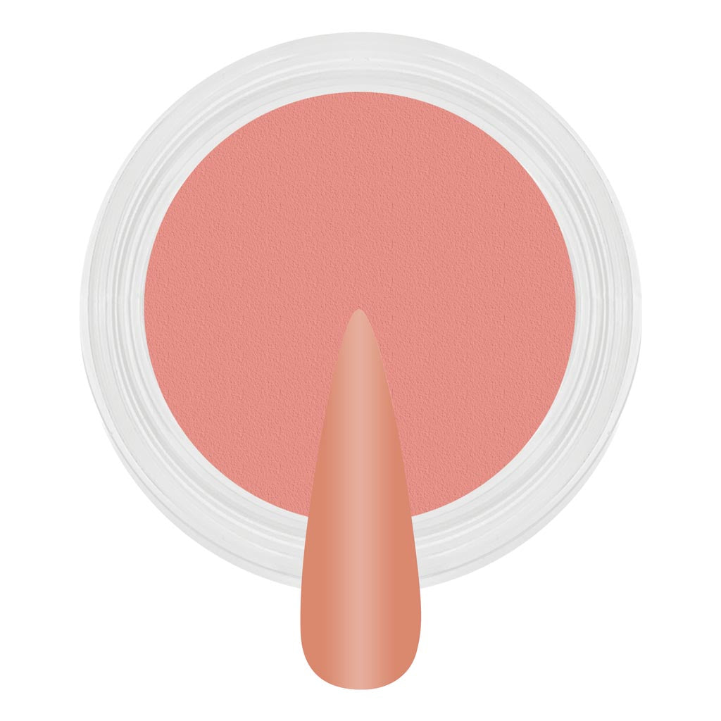 Dip & Acrylic Powder Swatch - D012 Peach Blush