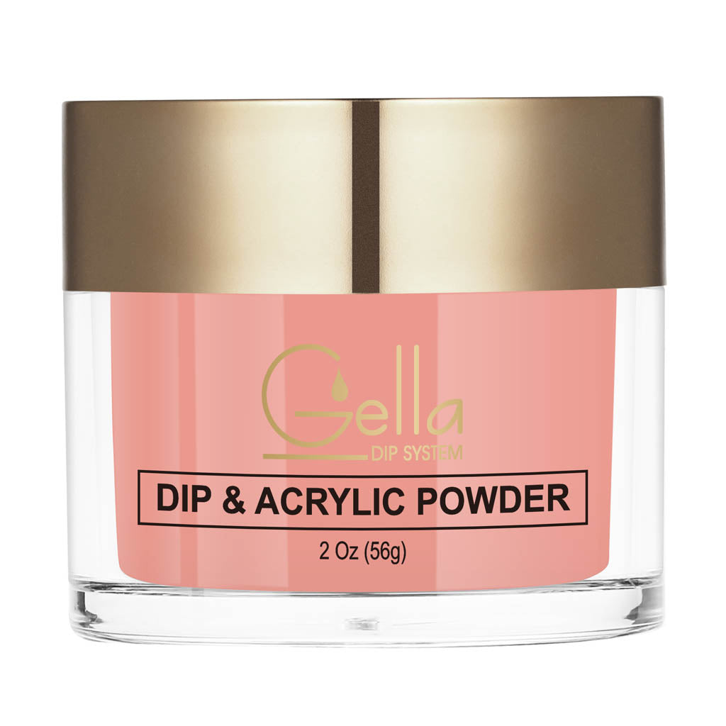 Dip & Acrylic Powder Swatch - D012 Peach Blush