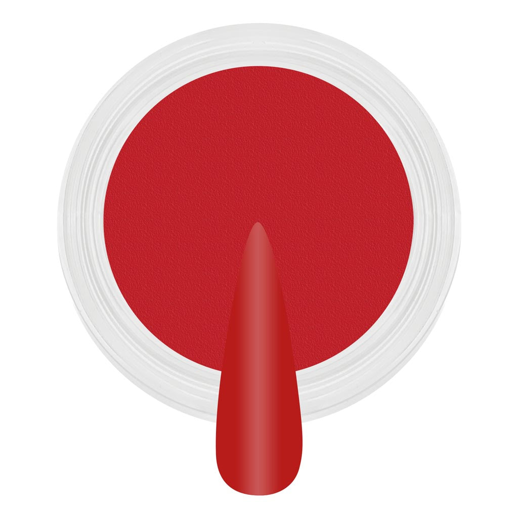 Dip & Acrylic Powder Swatch - D055 Red Apple