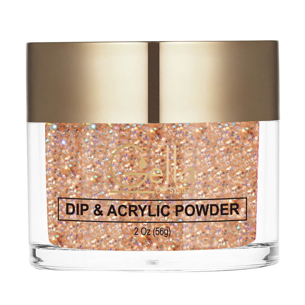 Dip & Acrylic Powder Swatch - D119 Gold Dust