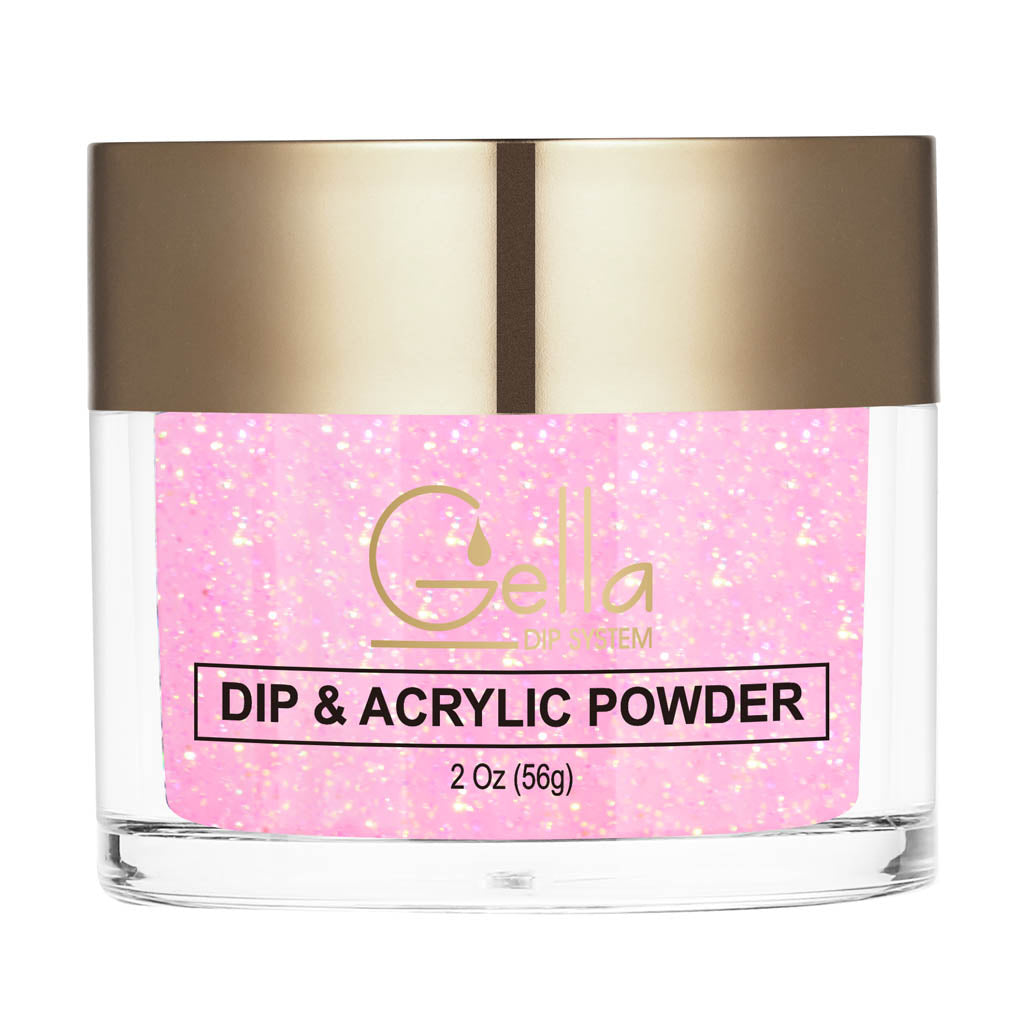 Dip & Acrylic Powder Swatch - D134 Pink It Up