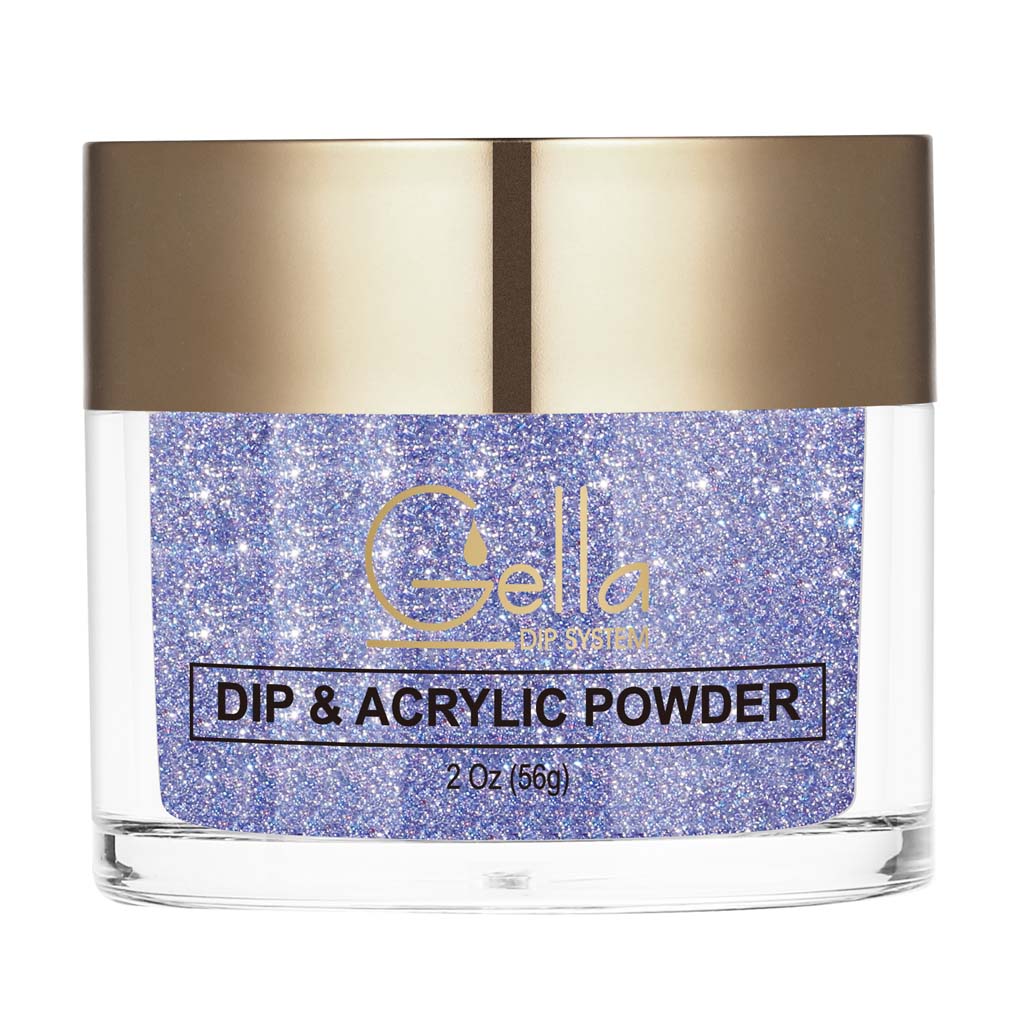 Dip & Acrylic Powder Swatch - D157 Deep Lavender