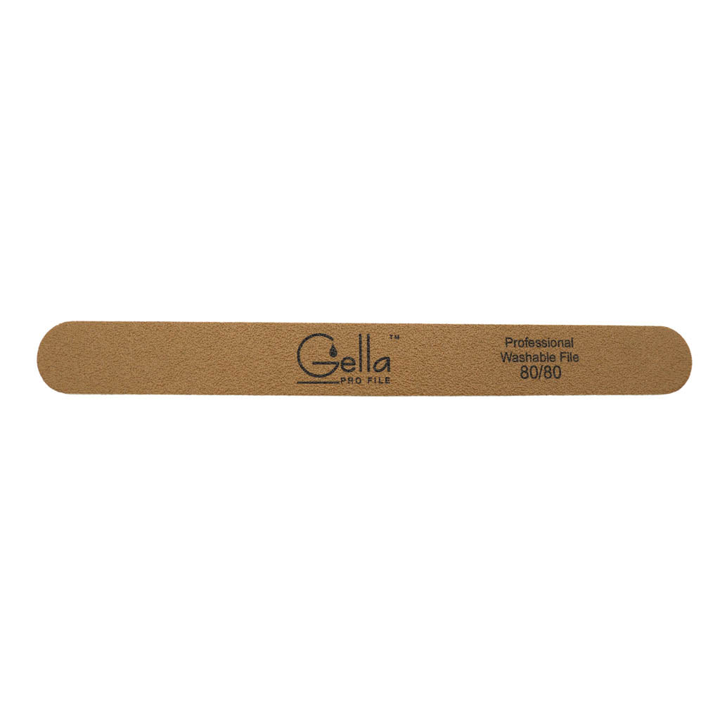Gella Straight Zebra Gold File 80/80