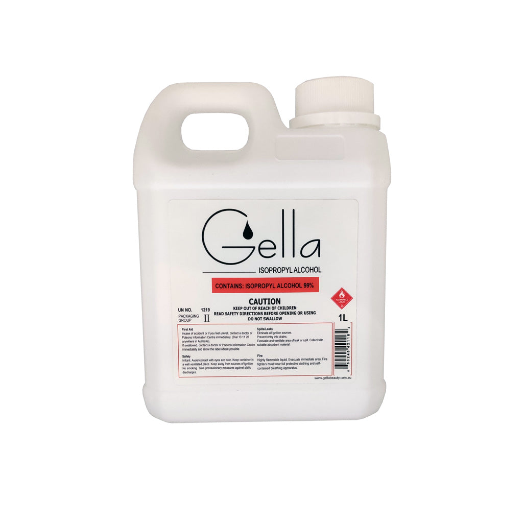 Gella 99% Isopropyl Alcohol IPA 1L