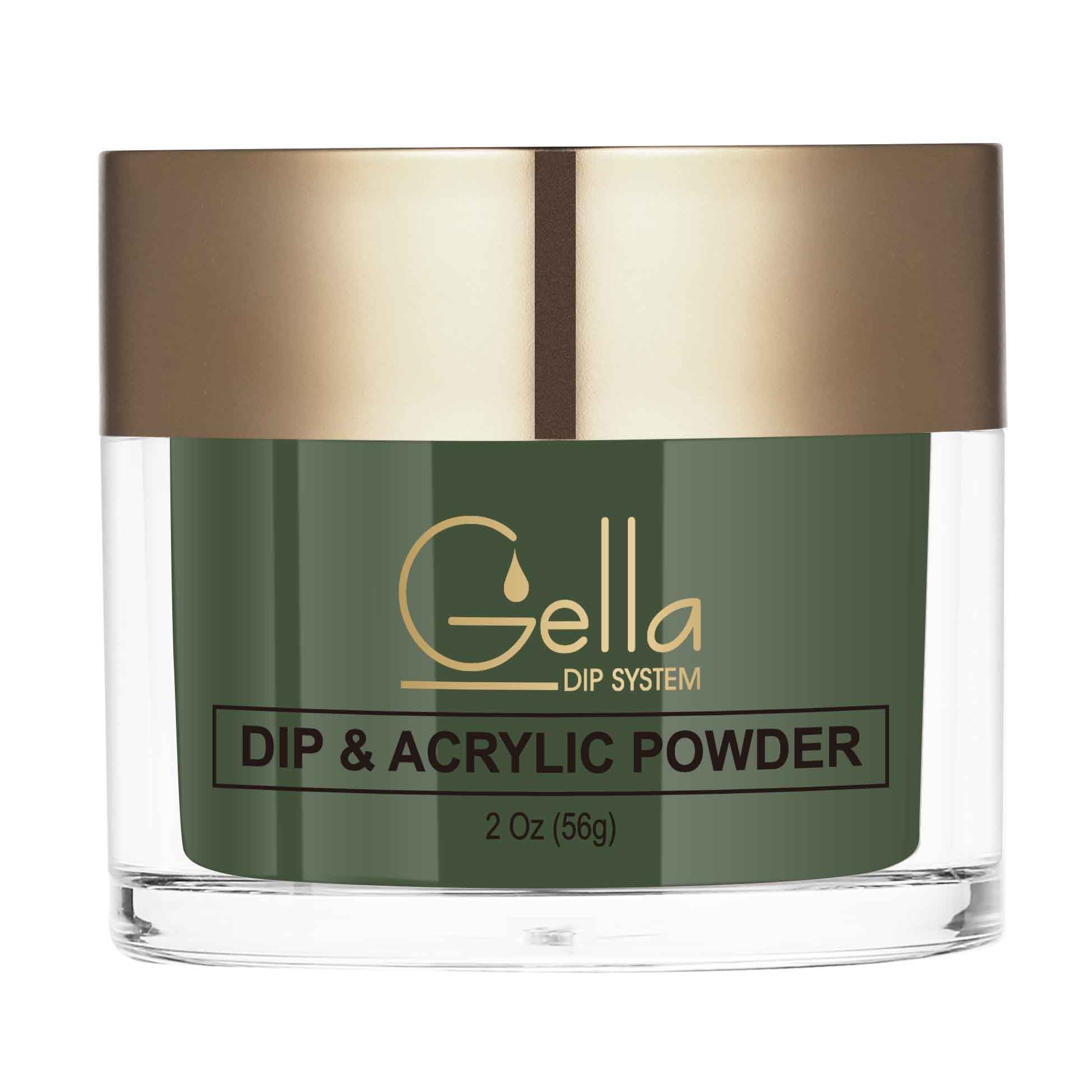 Dip & Acrylic Powder - D250 Green & Glamorous