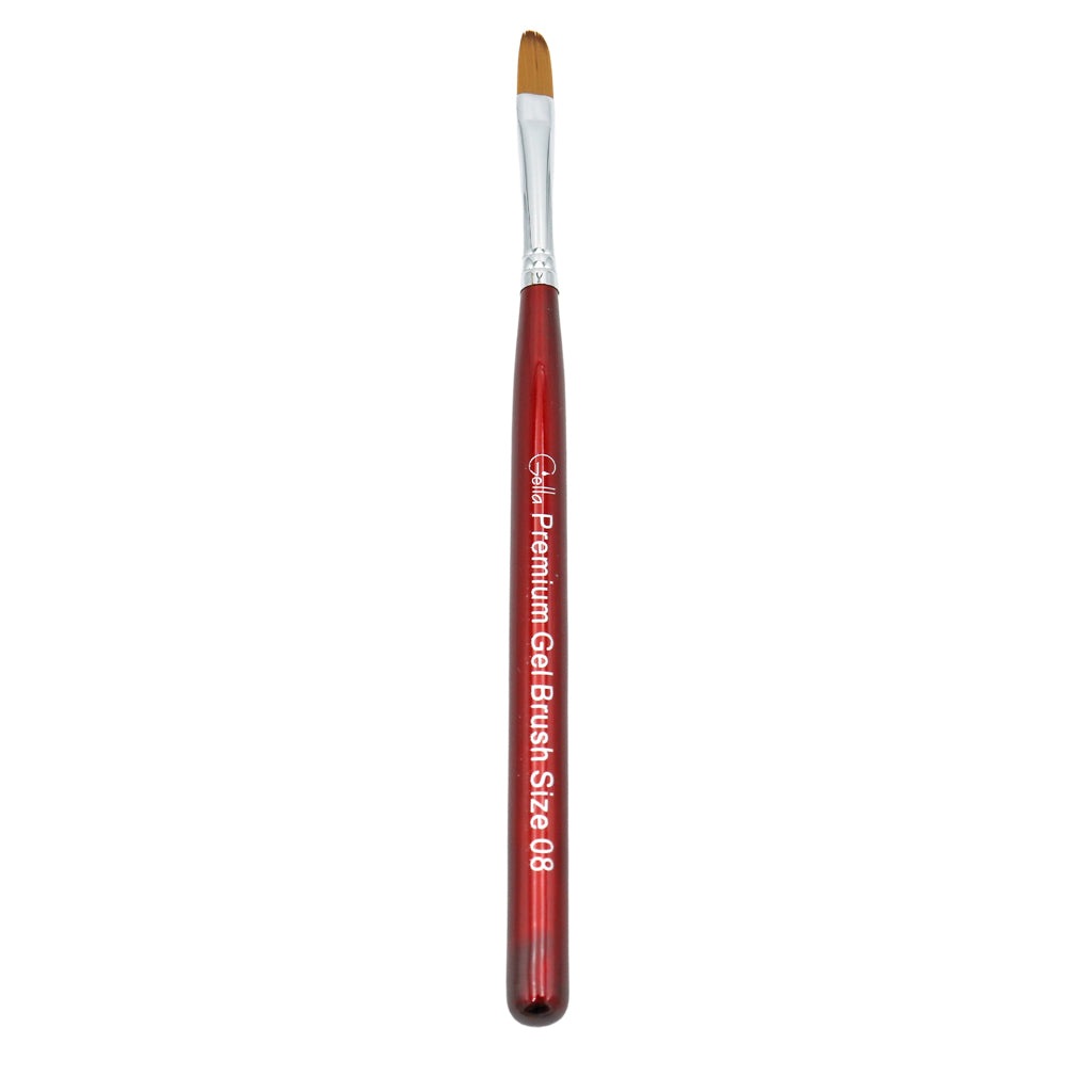 Gella Premium Gel Brush - Size 08