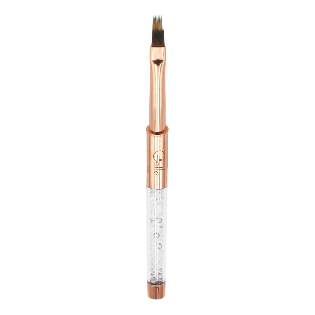 Rose Gold Crystal Ombre Brush