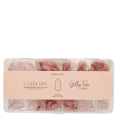 Gelly Tips Cover -  Almond Medium One Of A Kind