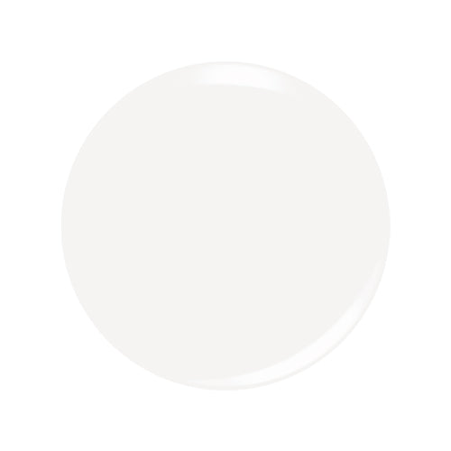 Nail Lacquer Circle Swatch - N401 Pure White