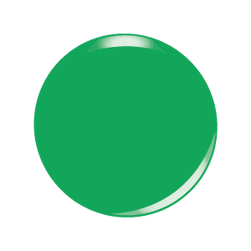 Gel Polish Circle Swatch - G448 Green With Envy