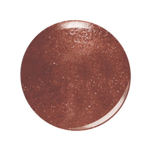 Dip Powder Circle Swatch - D457 Frosted Pomegranate