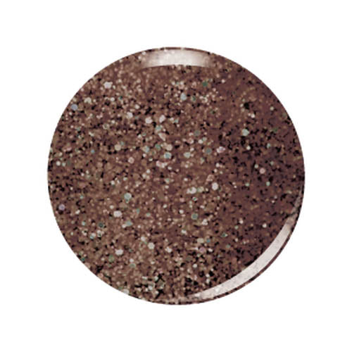 Dip Powder Circle Swatch - D467 Chocolate Glaze
