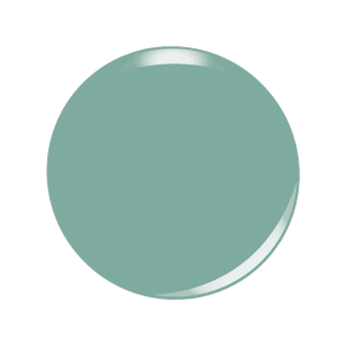 Nail Lacquer Circle Swatch - N493 The Real Teal