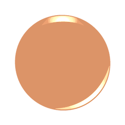 Dip Powder Circle Swatch - D610 Sun Kissed