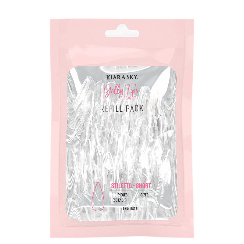 Gelly Tip Refill Pack - STS Short Stiletto