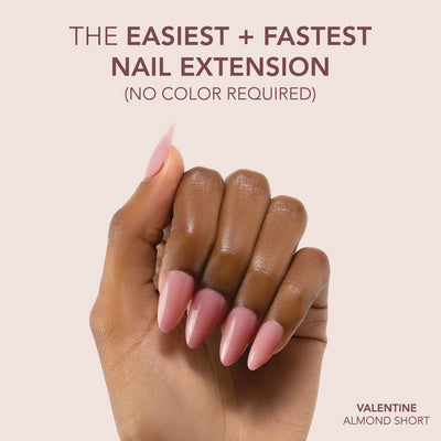 Gelly Tips Cover -  Almond Short One Of A Kind