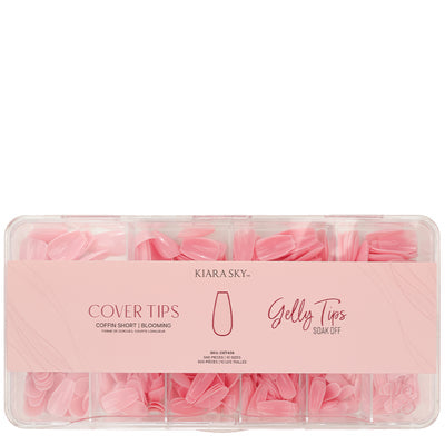 Gelly Tips Cover -  Coffin Short Blooming
