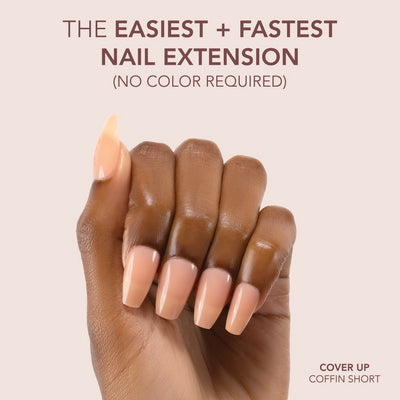 Gelly Tips Cover -  Short Coffin Cover Up