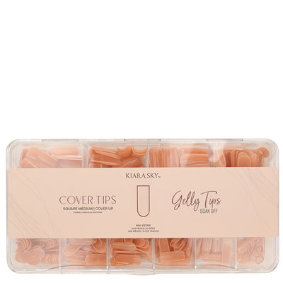Gelly Tips Cover -  Square Medium Cover Up