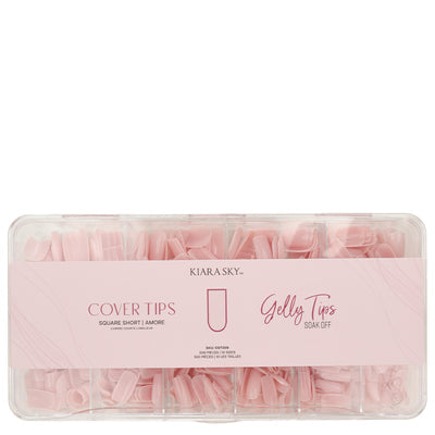 Gelly Tips Cover -  Square Short Amore