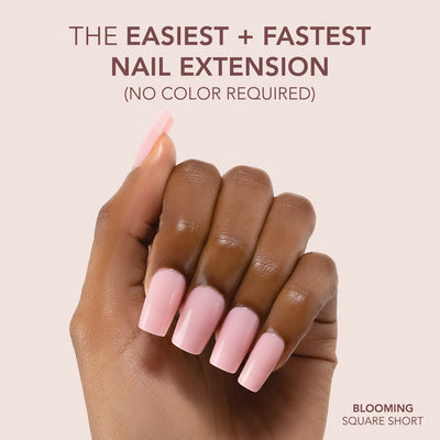 Gelly Tips Cover -  Square Short Blooming
