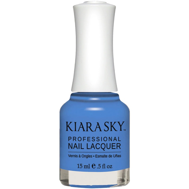 Nail Lacquer Circle Swatch - N415 Skies The Limit