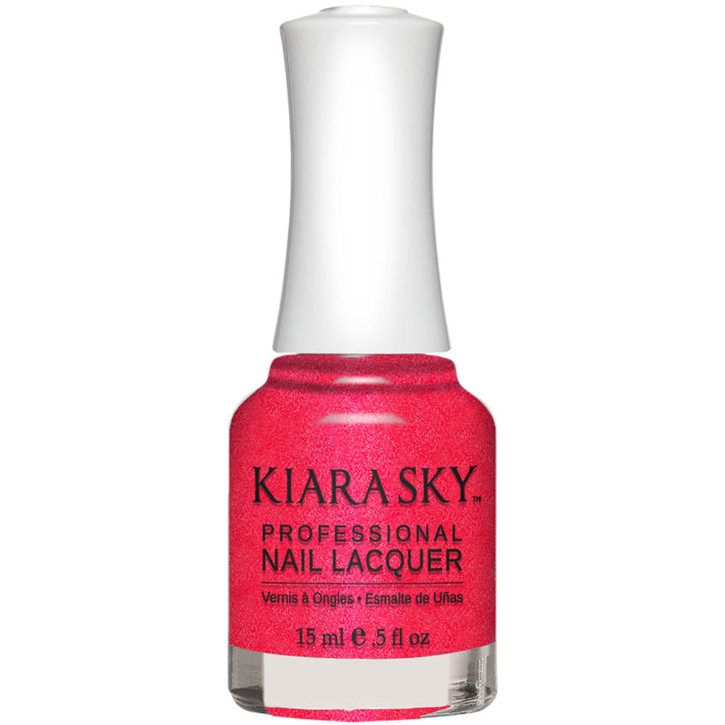 Nail Lacquer Circle Swatch - N451 Pink Up The Pace